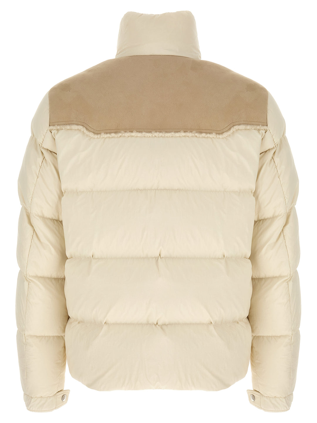 Moncler Verine Puffer Jackets - Beige | d6a1182878f85490083c928f5e16c1683cdccd62