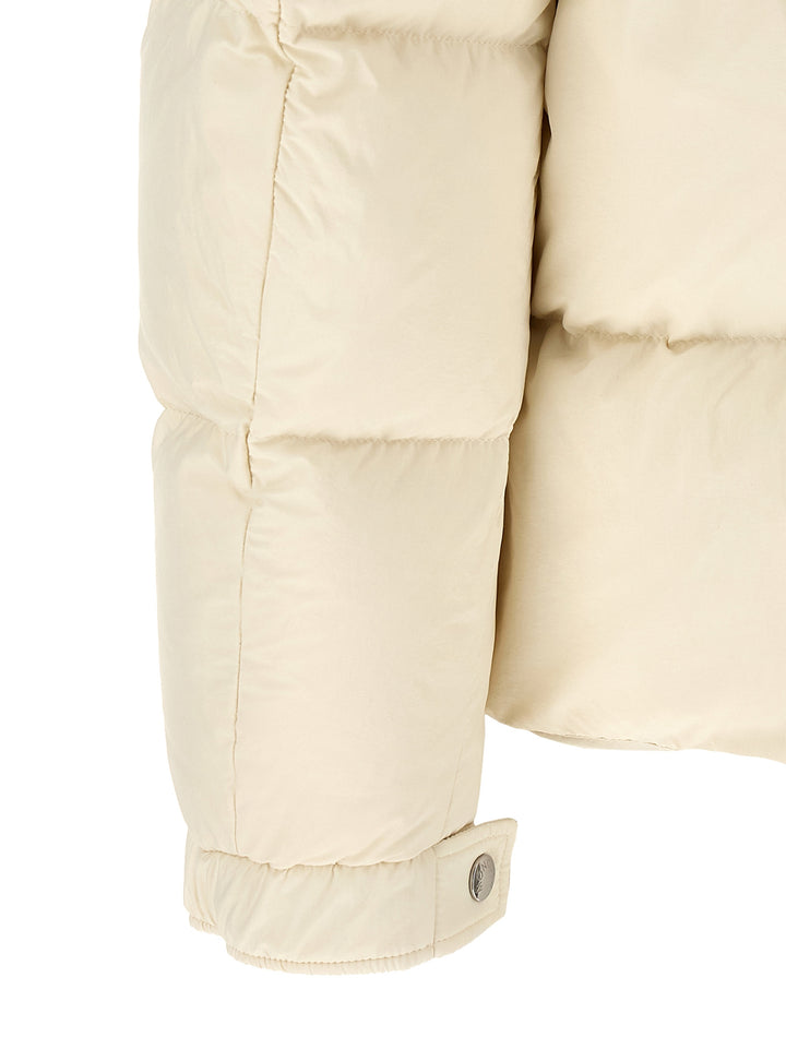 Moncler Verine Puffer Jackets - Beige | f35cbbe00d1091d82c2233e78e77dce2606de32b