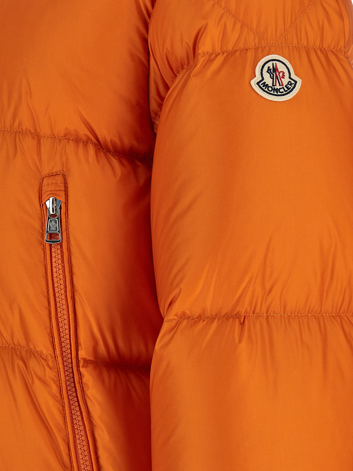 Moncler Rivau Puffer Jackets - Orange | 7b6f8f59a9240dcab931fe5608bf7edc5a3caffd