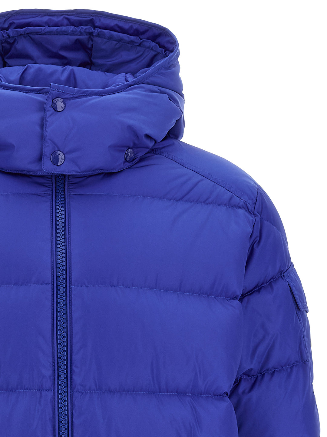 Moncler Maya Puffer Jackets - Blue | dd186668f062cb89a20a3fc824902943306c762a
