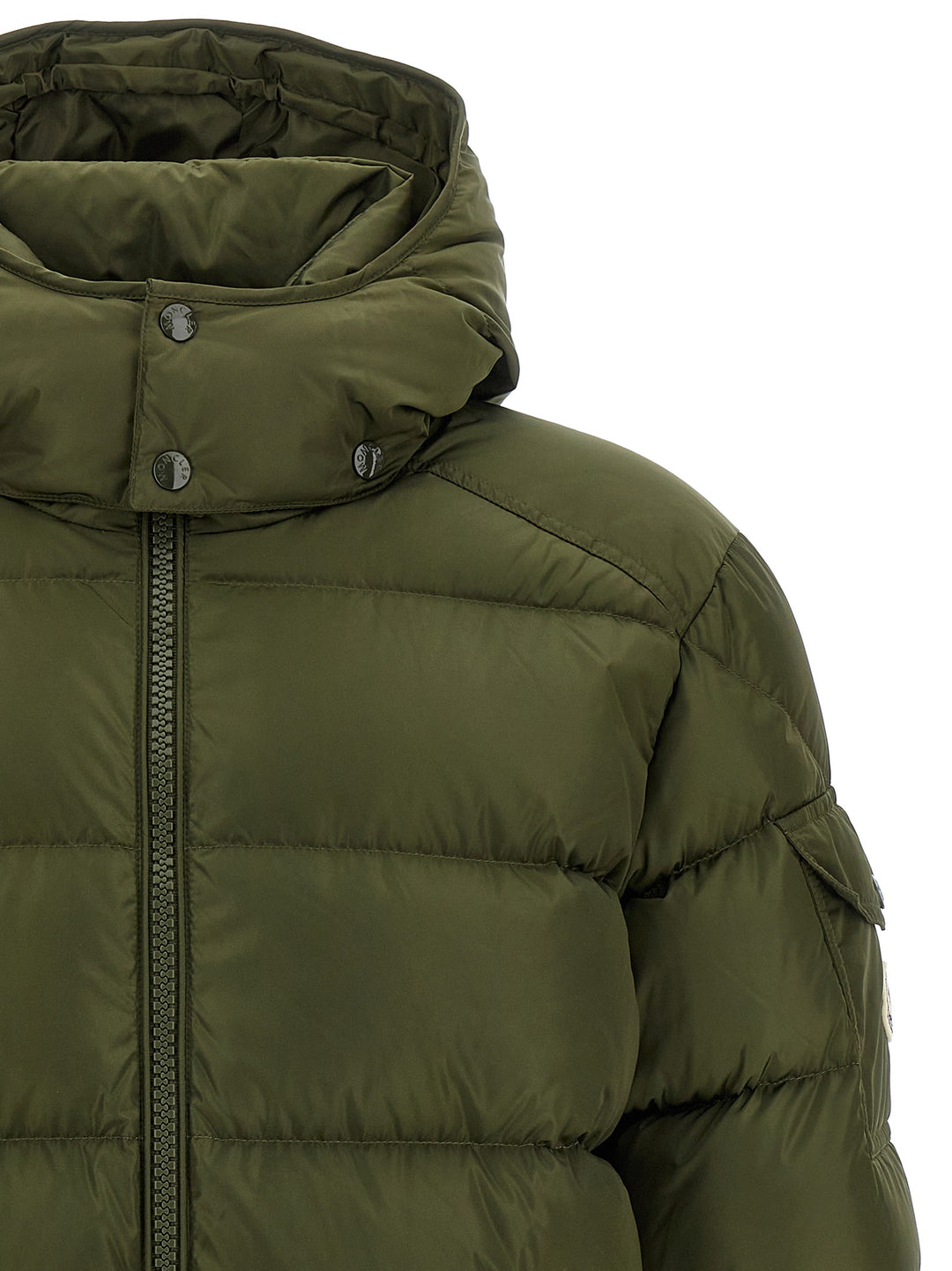 Moncler Maya Puffer Jackets - Green | d9c087da5bae87a56034ce2367764c18df02e6b1