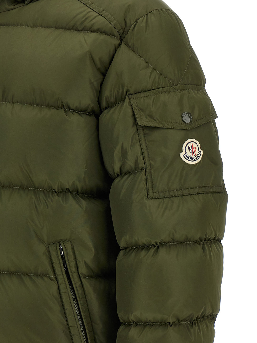 Moncler Maya Puffer Jackets - Green | 79758554ab6e15d29295aafc07ec942969a25243