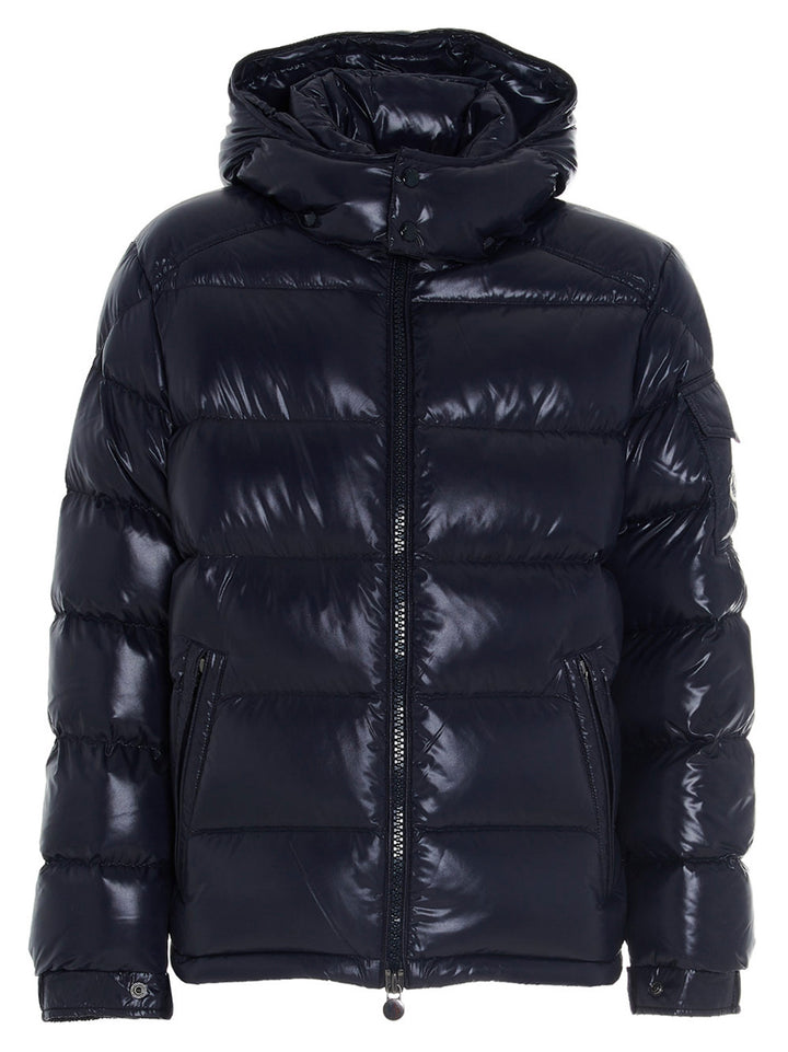 Moncler Moncler Maya Puffer Jackets - Blue | 98efe5ed63b98f403e0e7b4661e0f7e1db76a746