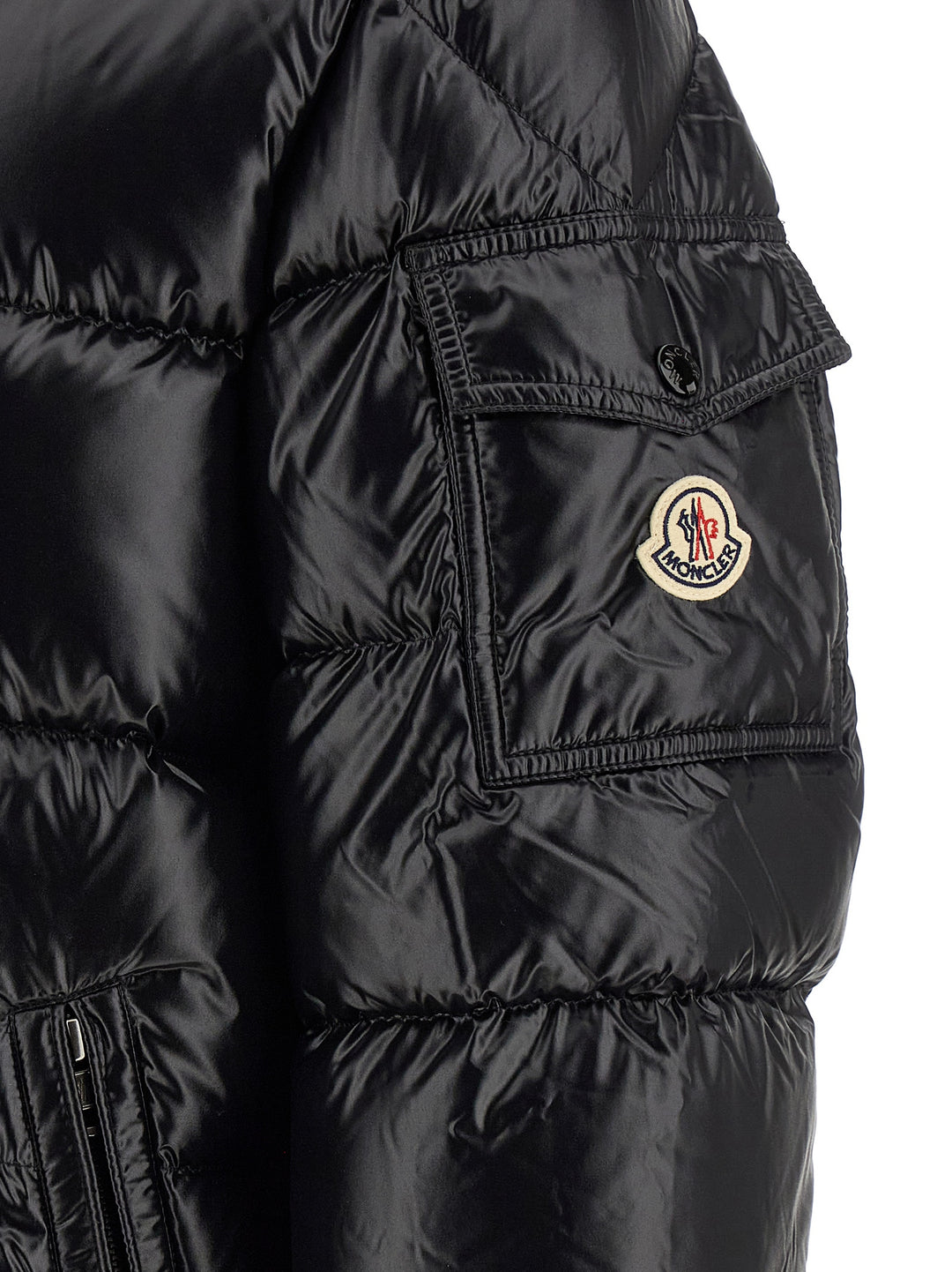Moncler Moncler Maya Puffer Jackets - Black | 29f662884af8b9b777ea8e18ec2218e4ccbb0d78