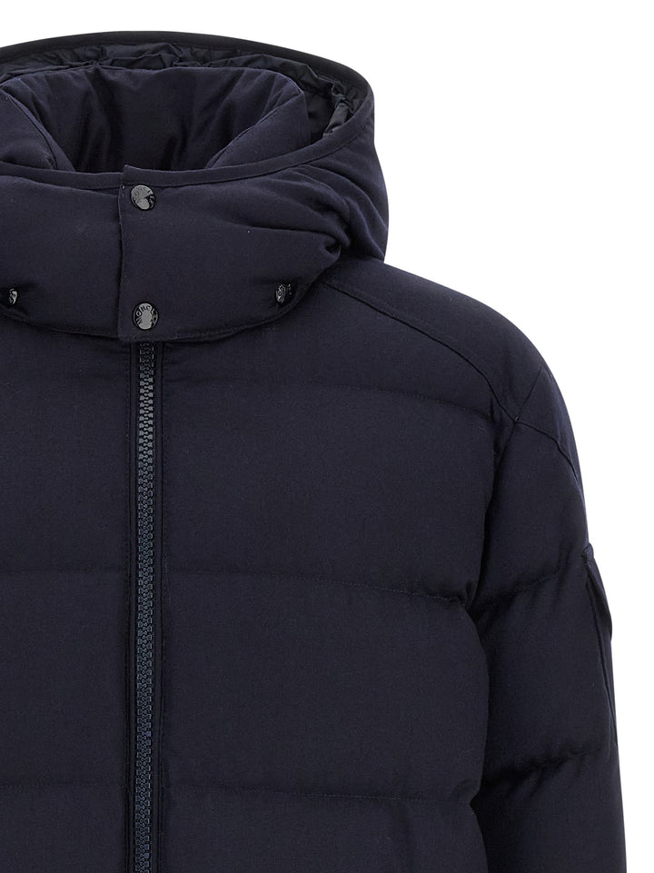 Moncler Montgenevre Puffer Jackets - Blue | 9c3d3dfc740bf3de01baa81d4dfb3939c3113ba1
