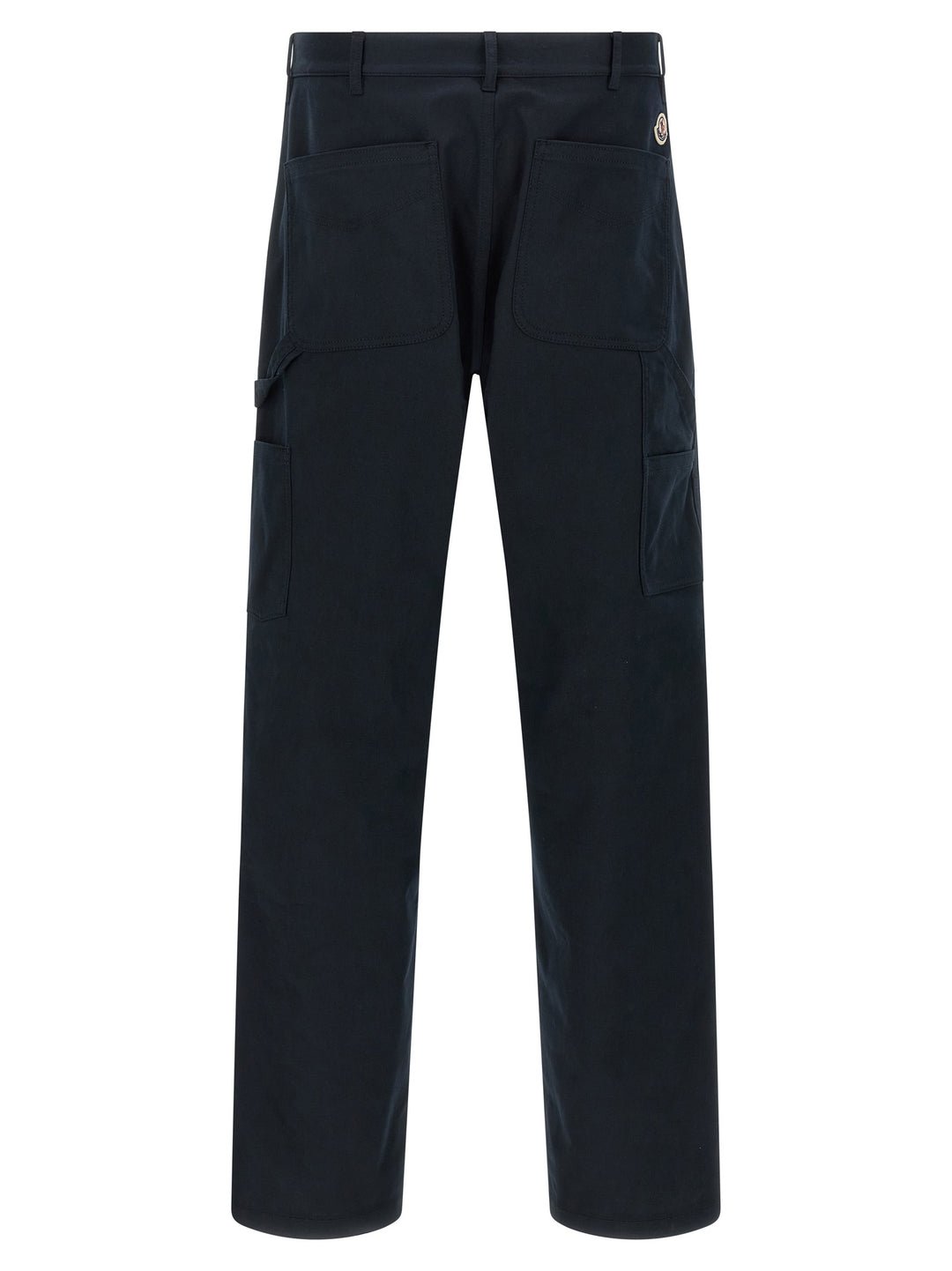 Moncler Cotton Trousers Pants - Blue | 4a3bd5936e7f65e01512fde140abfa00cd0c726b