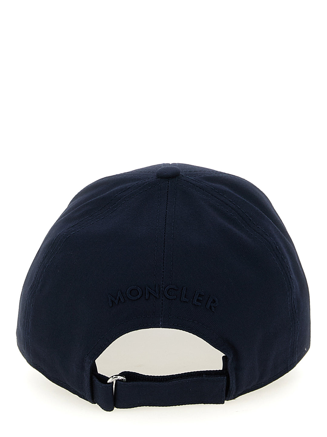 Moncler Logo Patch Cap Hats - Blue | f213b4d4c79bf261daf3f3ab453ba7cef9fc38b5