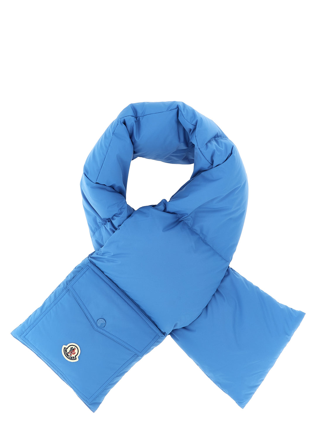 Moncler Padded Scarf Scarves and Foulards - Blue | c9df49dbb4a062c4f6dc492405aef3d71f4332db