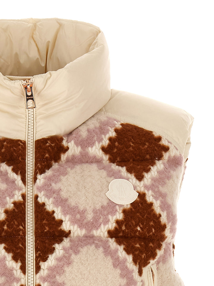 Moncler Armathia Gilet - Multicolor | 308be568a39d8e227ef2e90cdfc0f65790945304