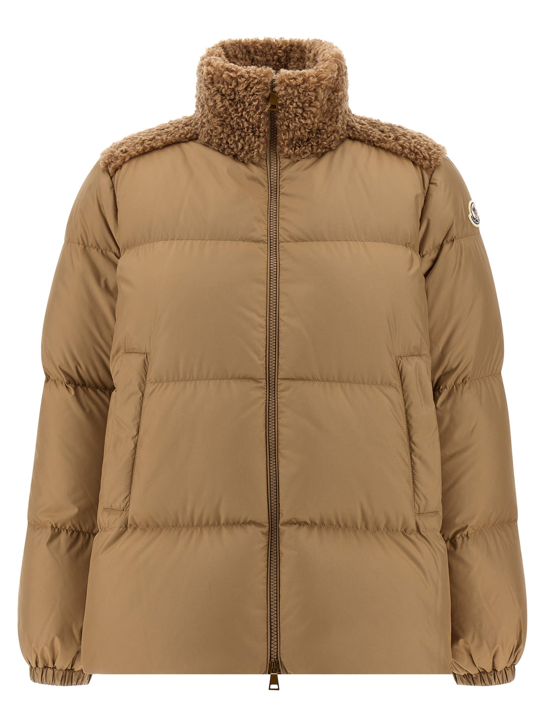 Moncler Esnaie Puffer Jackets - Beige | 93b1873960f85335876cba2b98aaded050891d30