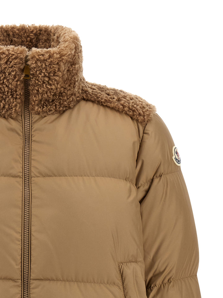 Moncler Esnaie Puffer Jackets - Beige | c8a94673c214f109b826f74b5cfe2f225e9eed40
