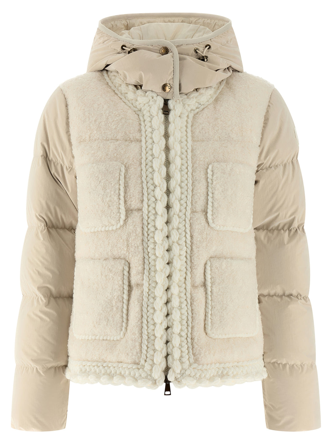 Moncler Ripaille Puffer Jackets - Beige | dc80193efb91fd81f35837a2bed75de007ac53c5