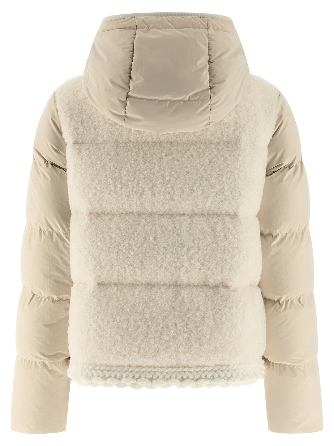 Moncler Ripaille Puffer Jackets - Beige | 07e1a4a4e1f4e1a155eb48743a590aa76142f724