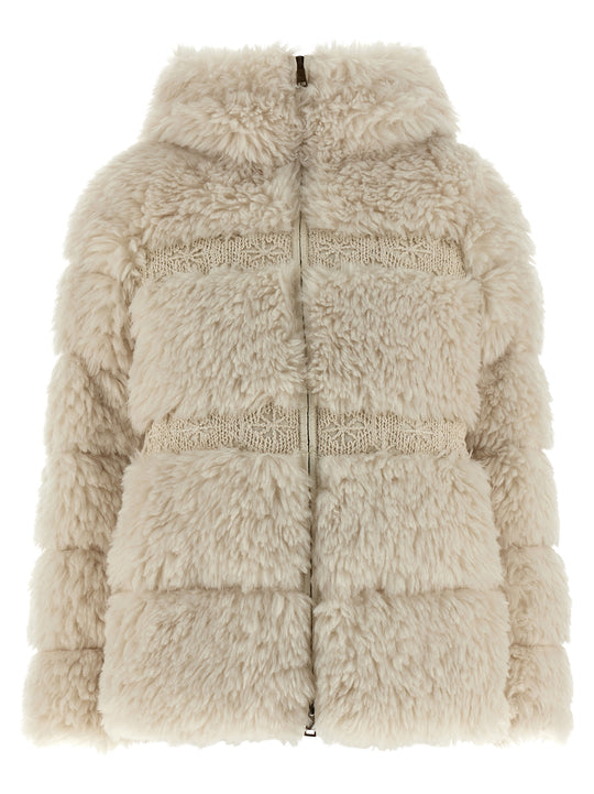 Verie Puffer Jackets White