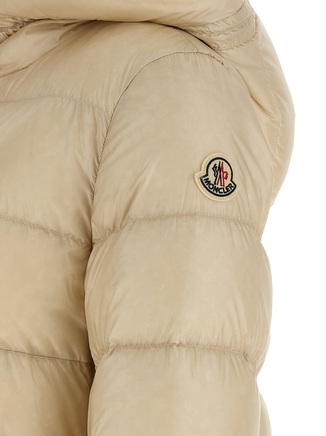 Moncler Suyenne Puffer Jackets - Beige | 03dfa4f89df25b52c6b399fd98db93b399f0831f