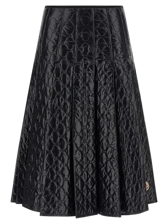 Laqué Nylon Skirt Skirts Black