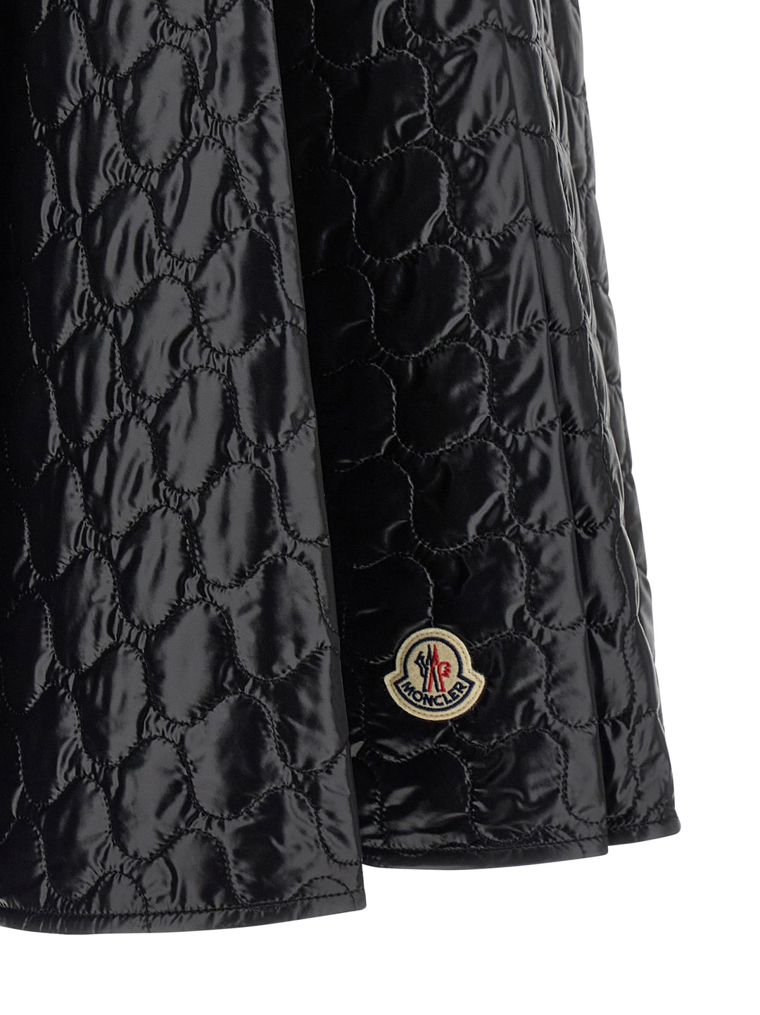 Moncler Laqué Nylon Skirt Skirts - Black | 1b6289e71ab3b22b6301ca3018dc41494da15c59