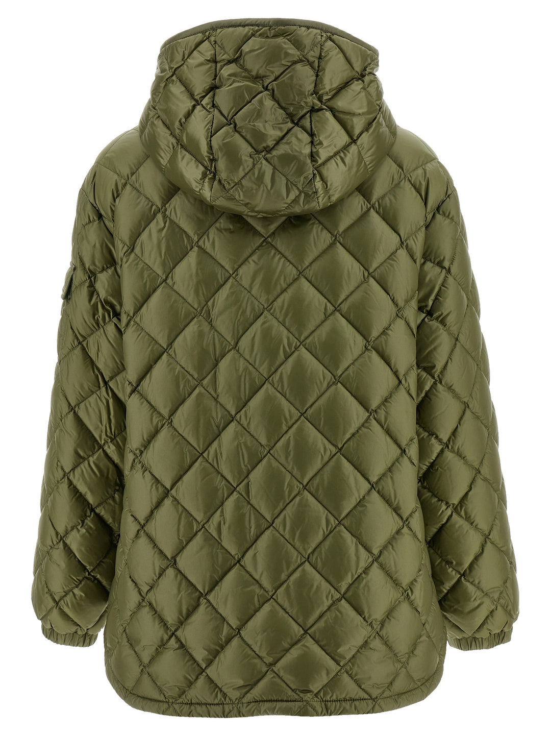 Moncler Diamond Quilting Down Jacket Puffer Jackets - Green | 8c9bfb49568dd77fadc442a70bc4bc7b5ebb7d3d