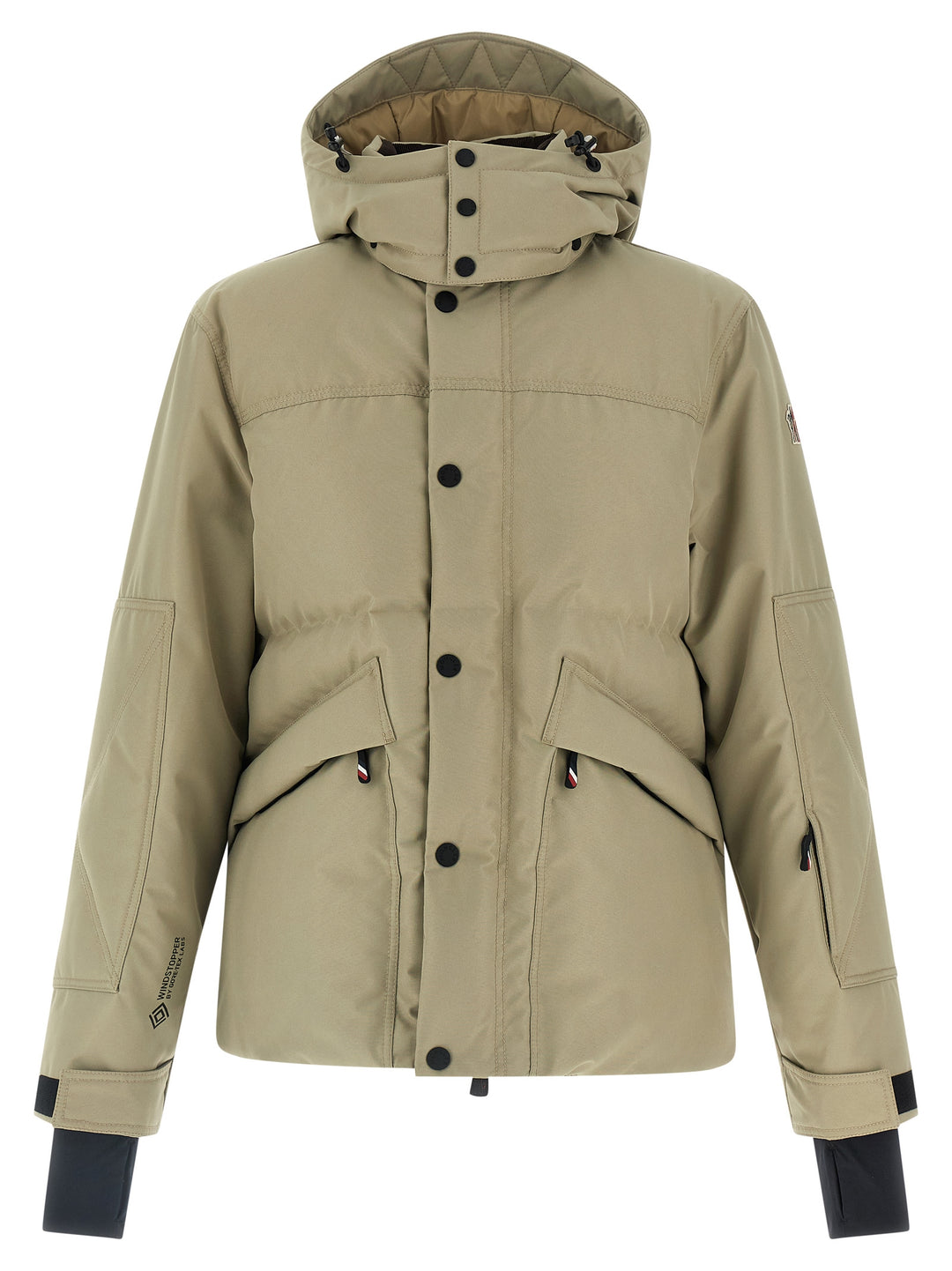 Moncler Grenoble Elfin Puffer Jackets - Beige | ef4cf25178ed9a3acc5f94dc536c5371d93f4df8