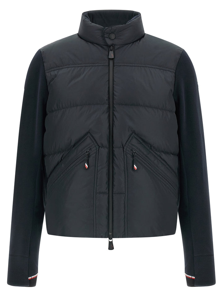 Moncler Grenoble Padded Cardigan Sweaters and Cardigans - Blue | 66560ec12f3b147c7694af6f568c0342b95da005