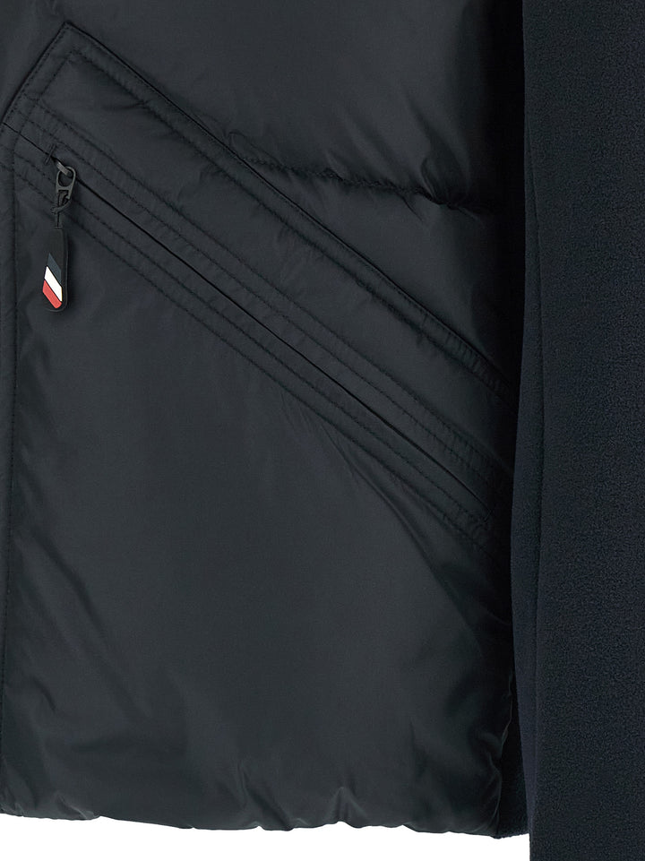 Moncler Grenoble Padded Cardigan Sweaters and Cardigans - Blue | d102529319cdde13353a4252c8b61c02736b9de3