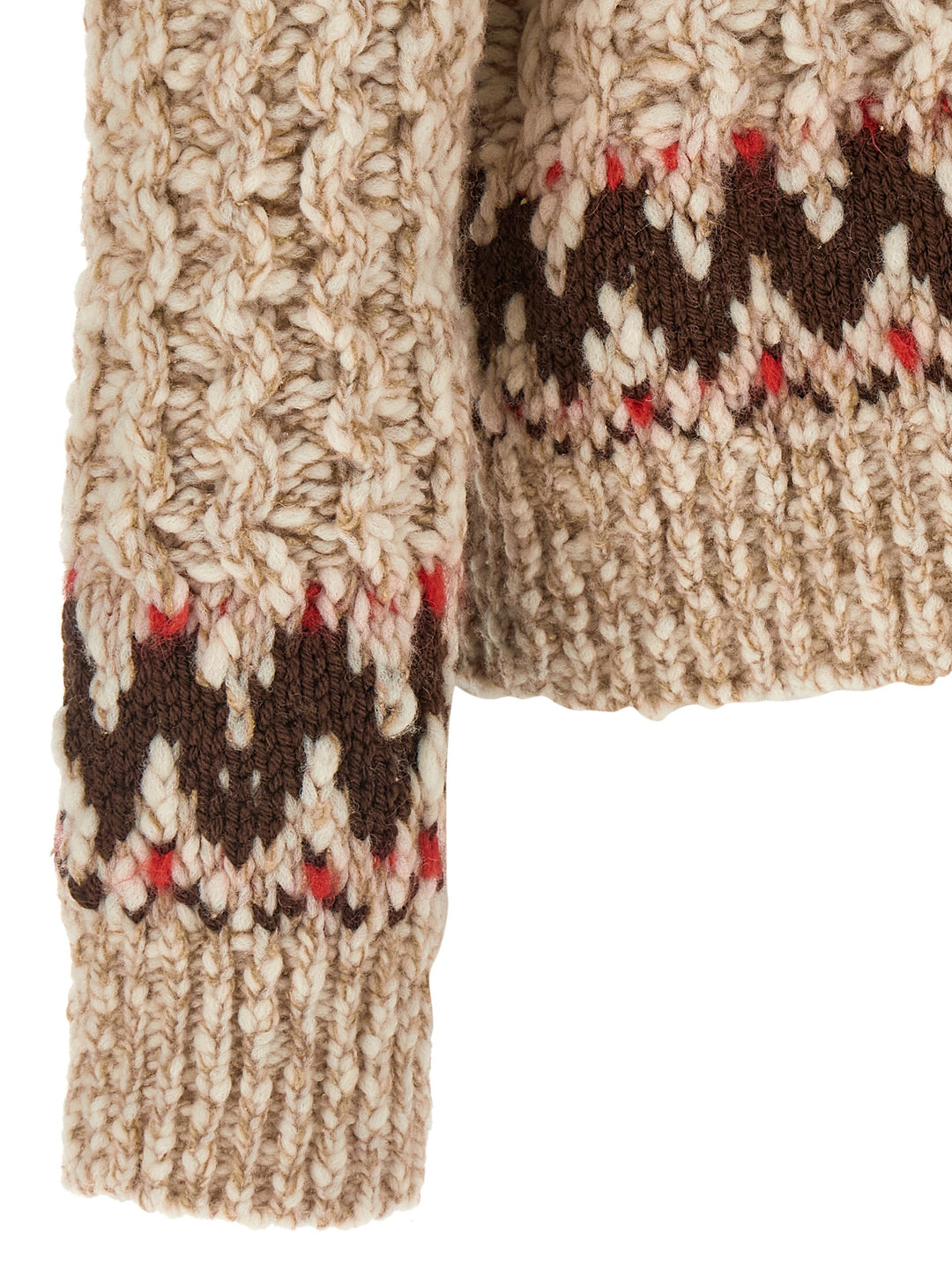 Moncler Grenoble Alpaca And Silk Sweater Sweaters and Cardigans - Multicolor | e73cae56c9ecdd98a1fb25f36b6ca85d374d3b9e
