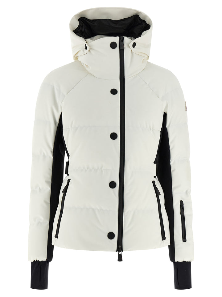 Moncler Grenoble Guyane Puffer Jackets - White/Black | 3a3811fd7e300fcb4a2542dc6451c6ff1ef4cce9