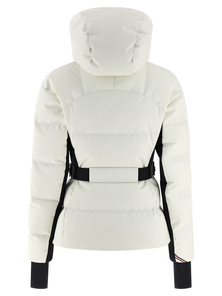 Moncler Grenoble Guyane Puffer Jackets - White/Black | 6f0201e8115b9e7e6dcadac4fc052685954eeb81