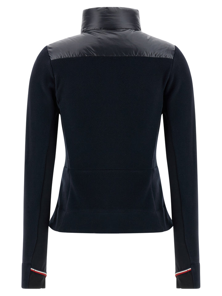 Moncler Grenoble Padded Vest Sweatshirt - Blue | 0a0ebab6290795431be2e08871936322a76080e1