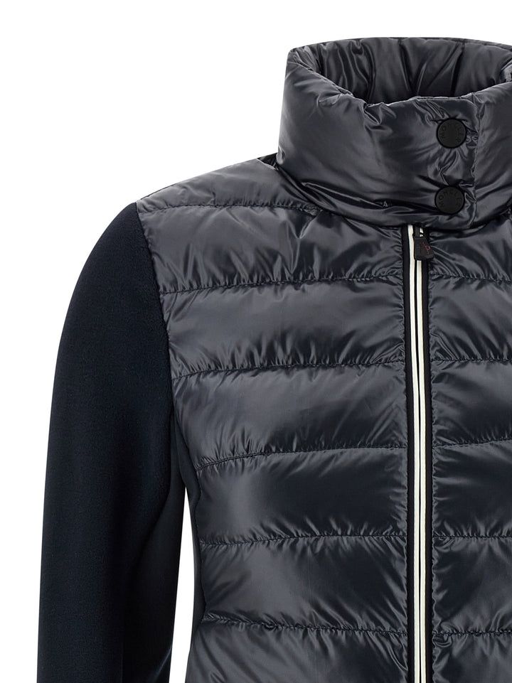 Moncler Grenoble Padded Vest Sweatshirt - Blue | 9adbc64035fda57d8cba255428b6e44fbab884d3