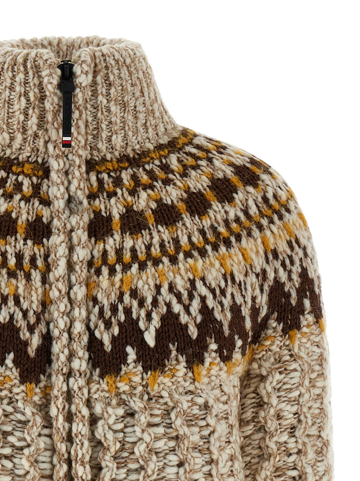 Moncler Grenoble Girose Sweaters and Cardigans - Beige | c9d046a36108c43960c1af9d36f517528660bd47