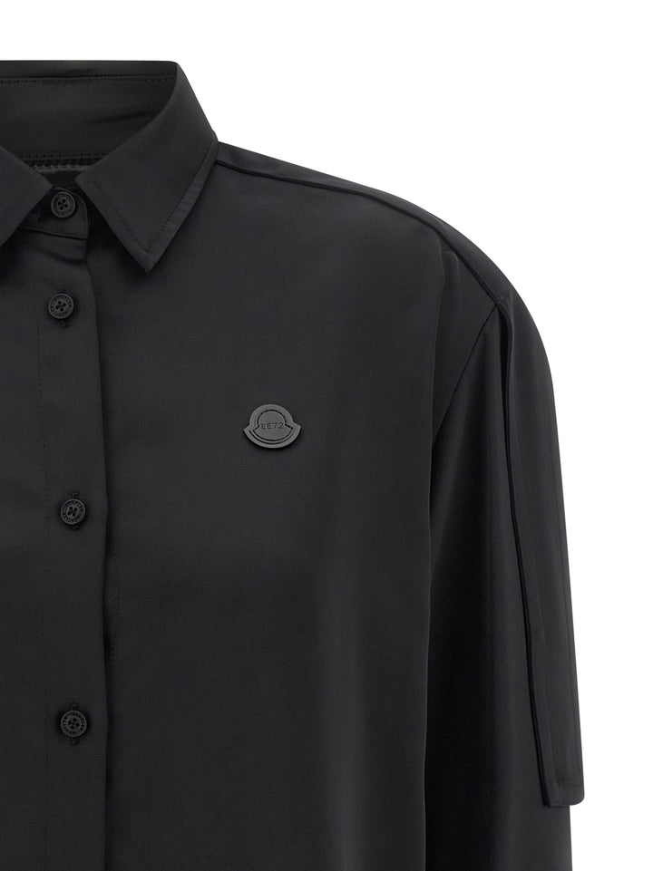 Moncler Genius Moncler X Edward Enninful Shirt Shirt and Blouse - Black | 9e1b1c031b93ce66515d7c9d0106cc7efe5f85de