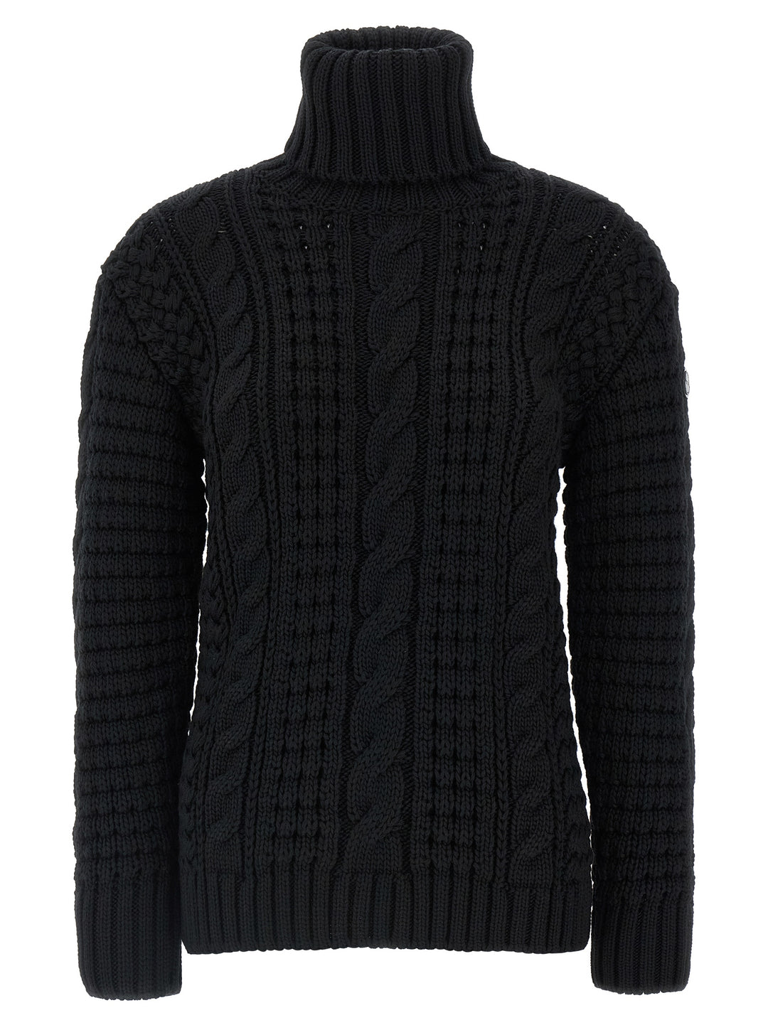 Moncler Genius Moncler X Edward Enninful Tricot Turtleneck Sweater Sweaters and Cardigans - Black | 52358666c15821cea14367751ad6e951885e2e97