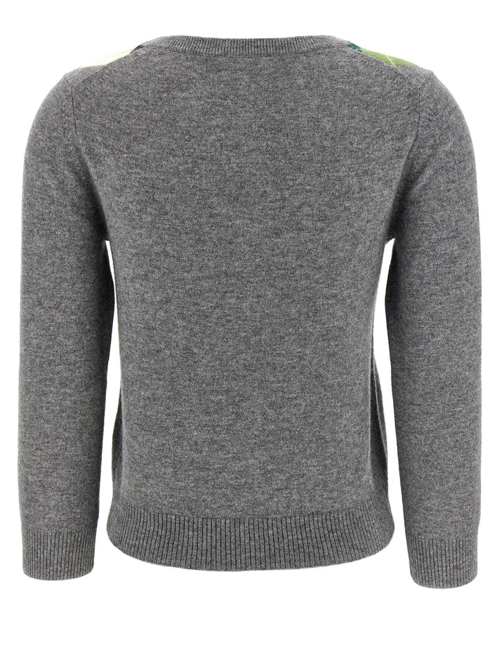 Ganni Grey Check Sweaters and Cardigans - Gray | 3e33791a57539dc09efe4a4583726c03f8697e2a