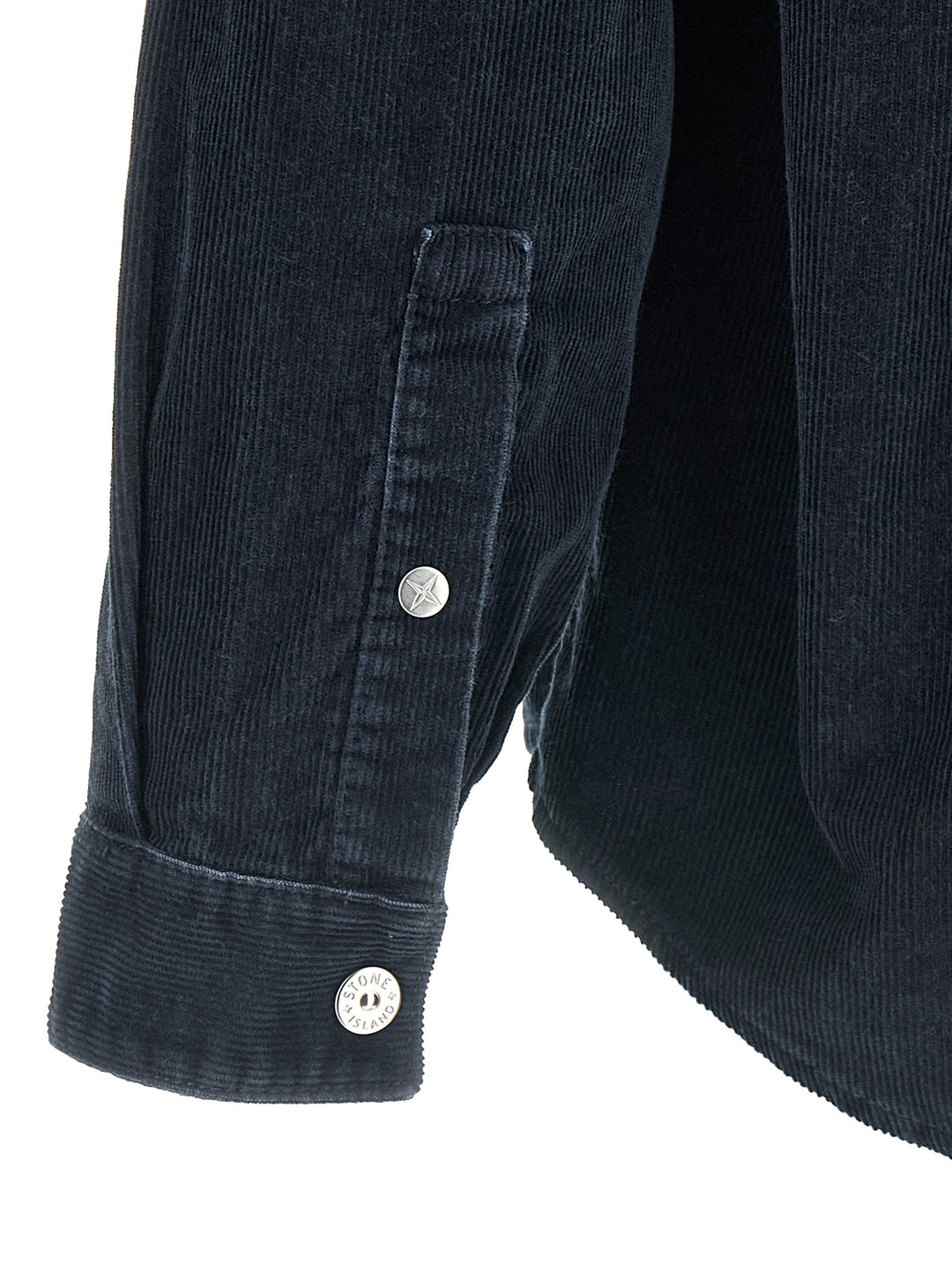 Stone Island Corduroy Shirt Shirt and Blouse - Blue | 2f2abb802ffb199285d50a699c508cf968d53975