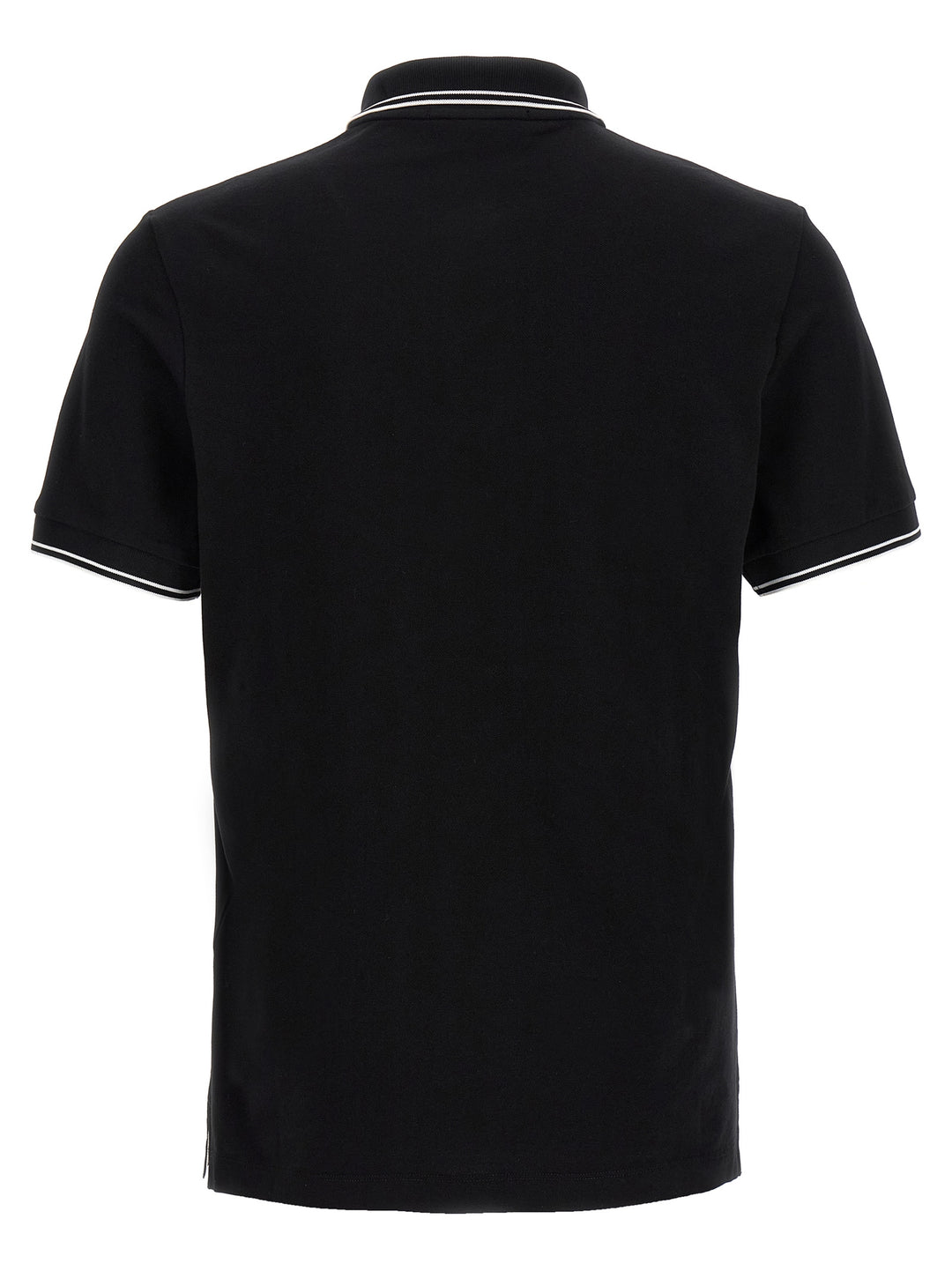 Stone Island Logo Patch  Shirt Polo - White/Black | 38f620594474240187fe33ff4f8afe5e7927ea09