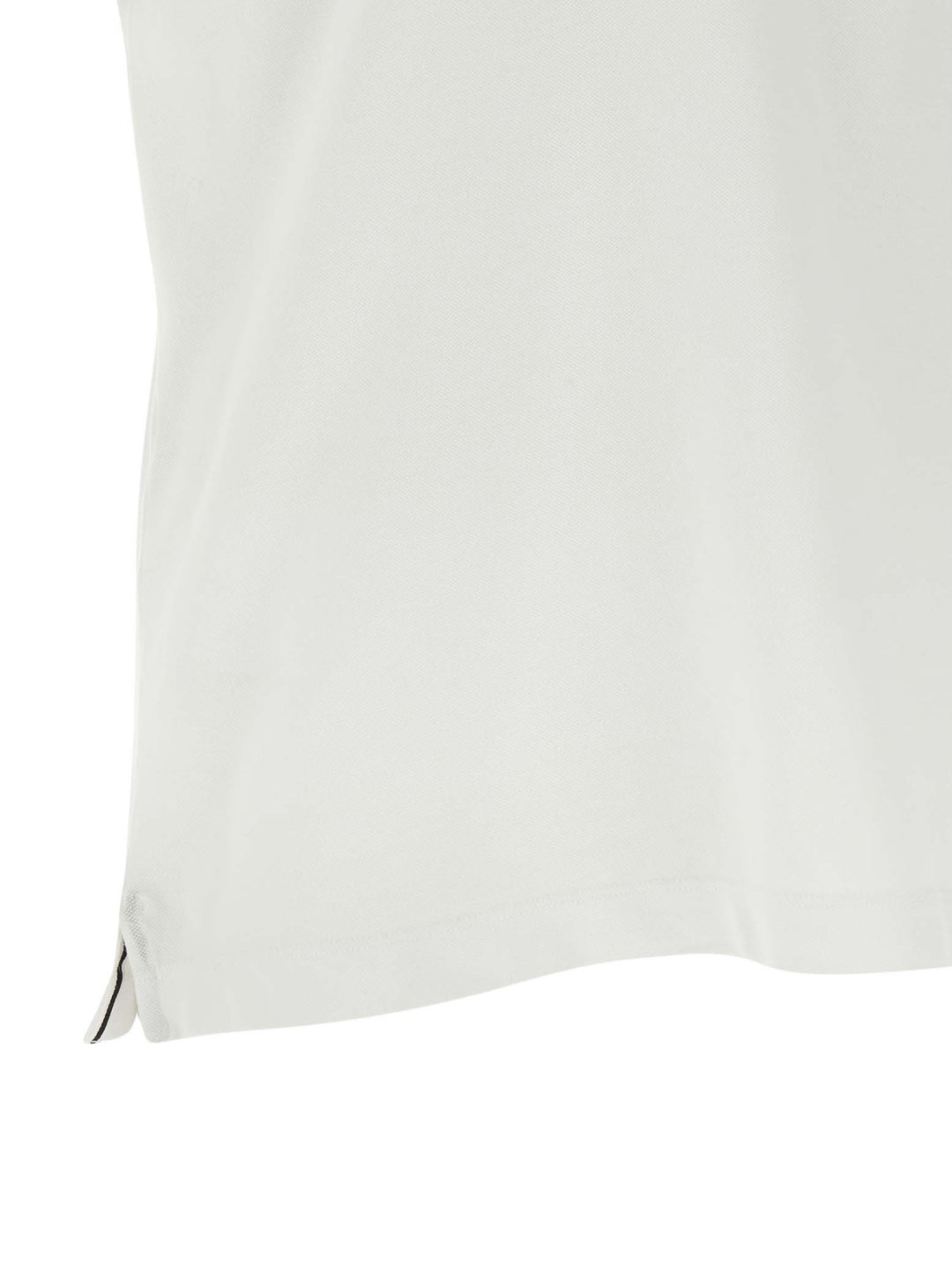 Stone Island Logo Patch Polo - White | 7a4f1273ef743dd0ca2365573aeee6581fa3619a