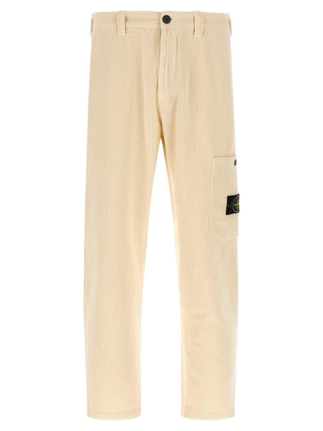 Stone Island Velvet Cargo Pants - Beige | 3edbc9ad65e67c4445f2b3c9d1dd6ef6e933bf49
