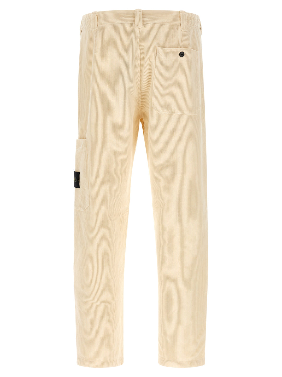 Stone Island Velvet Cargo Pants - Beige | 401da59433155390f5f57bfbf3125236f4c58664