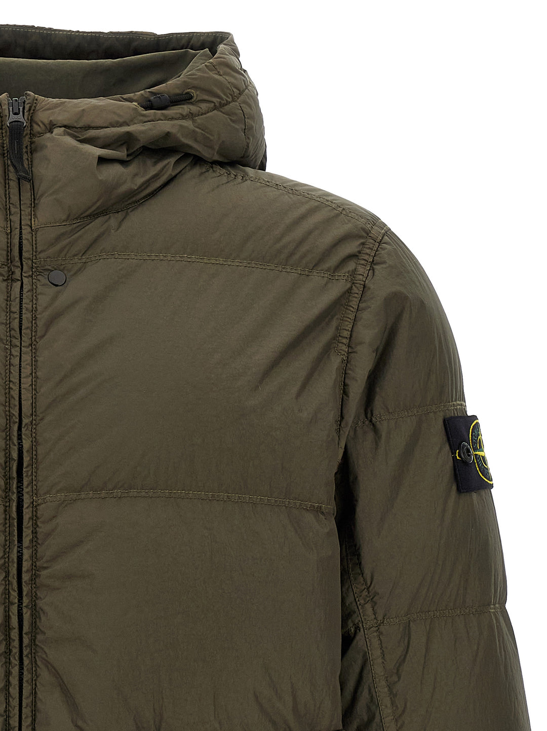 Stone Island Crinkle Reps Ny Puffer Jackets - Green | 3ba81925345fee715012f56f0da103fda59b545e