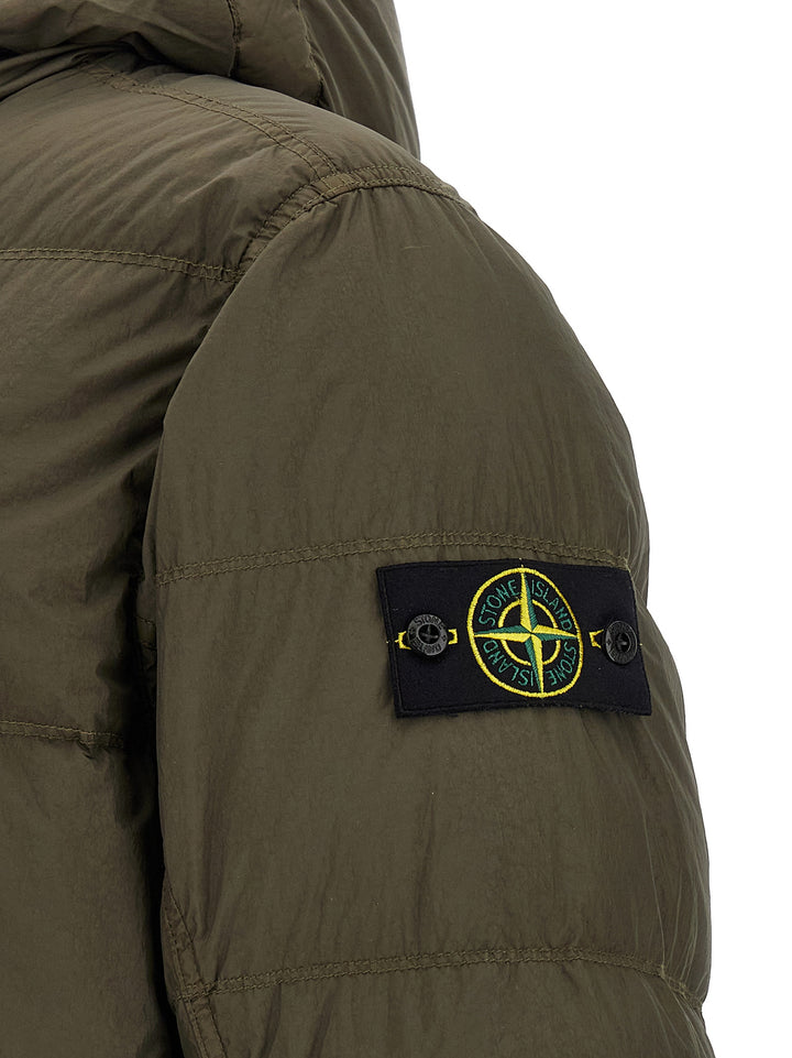 Stone Island Crinkle Reps Ny Puffer Jackets - Green | a1b32340569875ae3f6ebe882c22dced3d2673e5