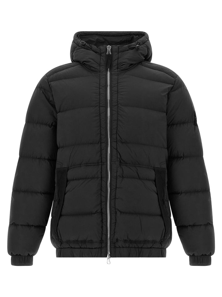 Stone Island 4100040 Seamless Tunnel Nylon Down-Tc Puffer Jackets - Black | 3b7e64e9cdf059fc3d4f965057fdac56c8acf4d3