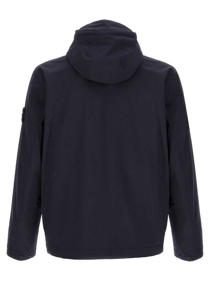 Stone Island Soft Shell-R E.Dye®Technology Puffer Jackets - Blue | f22563f7355b9a7e85888e7bfd987a41359a880d