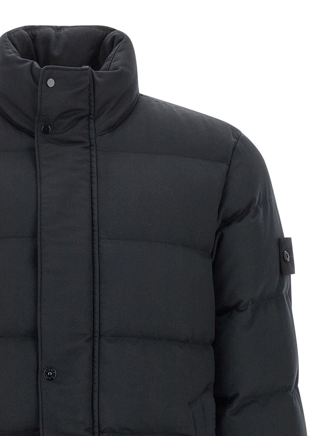 Stone Island 4100100 Twill Wool-Tc Ghost Piece Puffer Jackets - Blue | efd55da6d58598d2e50c5ffd441f7e7dd8a2205d