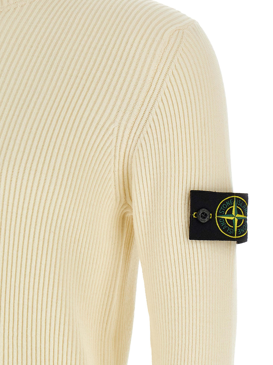 Stone Island Wool Sweater Sweaters and Cardigans - White | 704475fc08c755d75584bb54095e8b35763f00b0