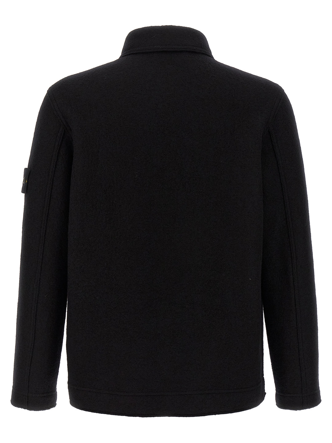 Stone Island Pannolenci Overshirt Shirt and Blouse - Black | 3a59ea110c767cecb17d166adf687ef2903df412