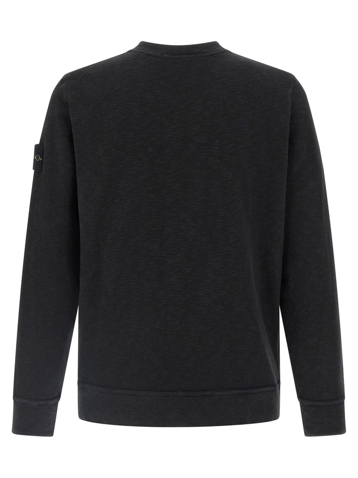 Stone Island Cotton Sweatshirt - Black | b4e1fd45e0c4c84cfed4a7d92688b46bb11b2401