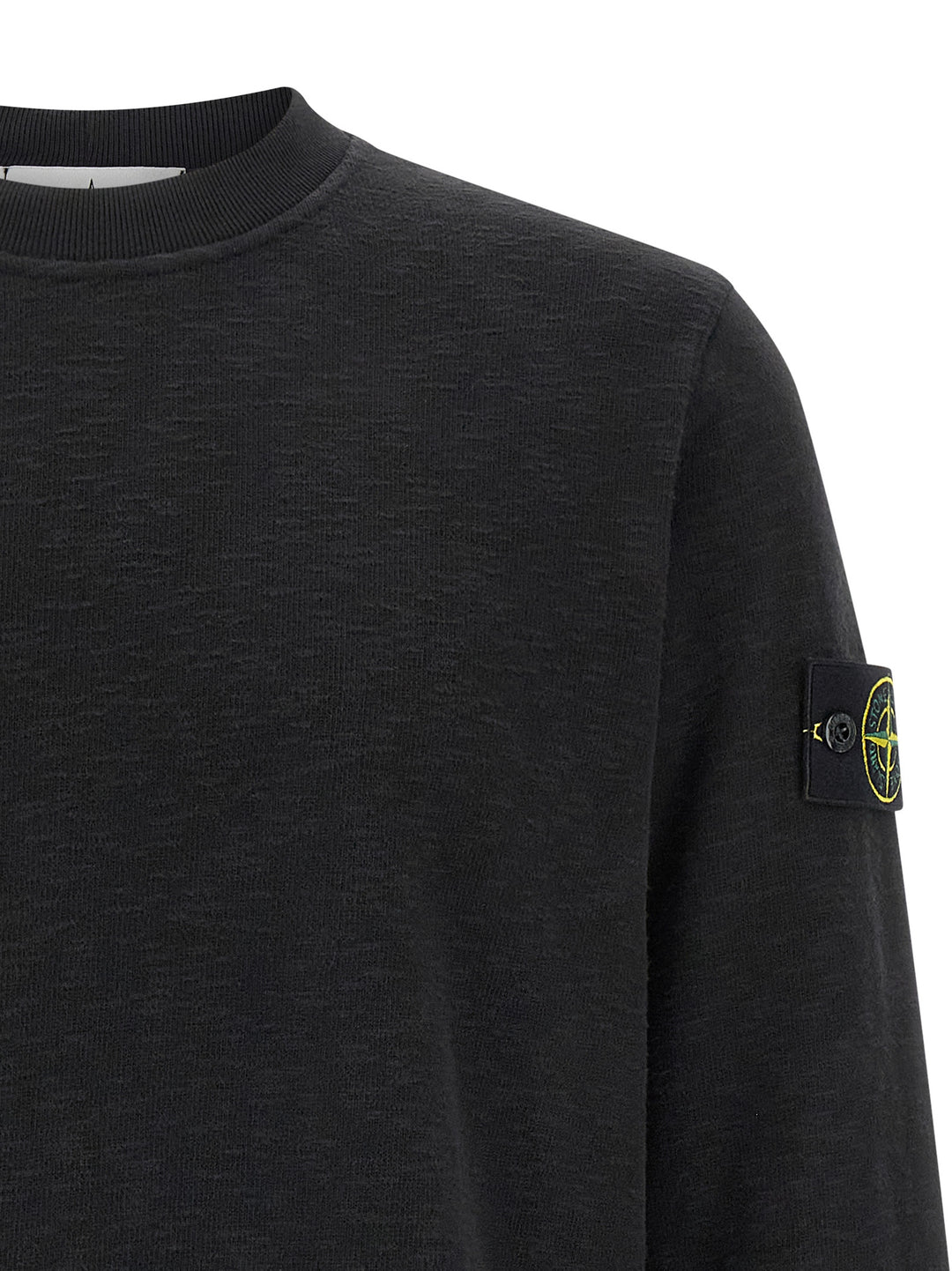 Stone Island Cotton Sweatshirt - Black | d5e6cf015739f05323cfc348fe09e7dca2c9a5c4