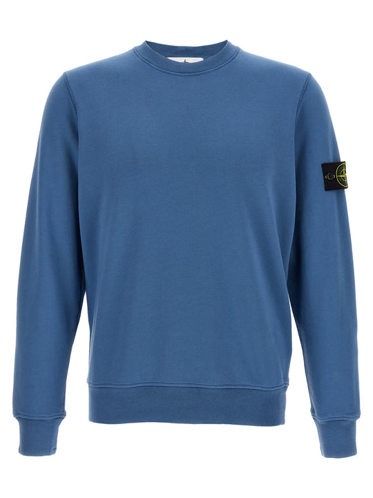 Logo Badge Sweatshirt Blue