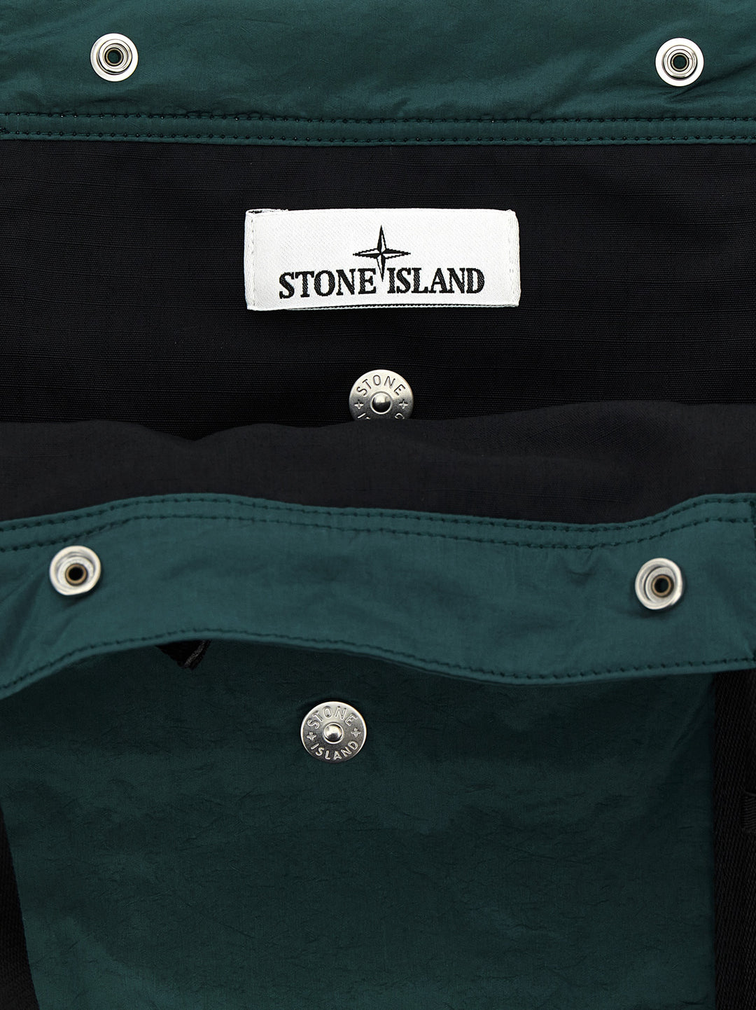Stone Island Logo Patch Shopping Bag Tote Bag - Green | 8003eb9f91cce09de2d838b0e2f7066723e2bcb3